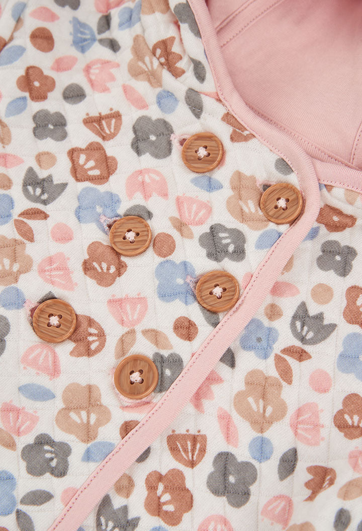 Chaqueta punto reversible de bebé