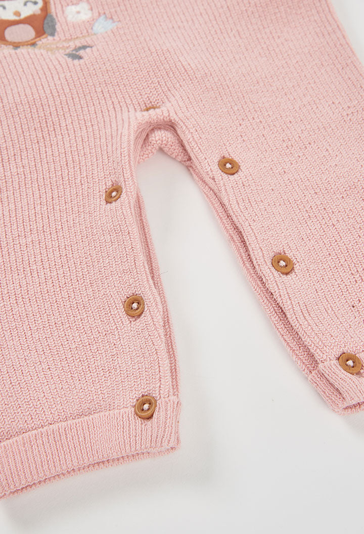 Conjunto punto de bebé niña