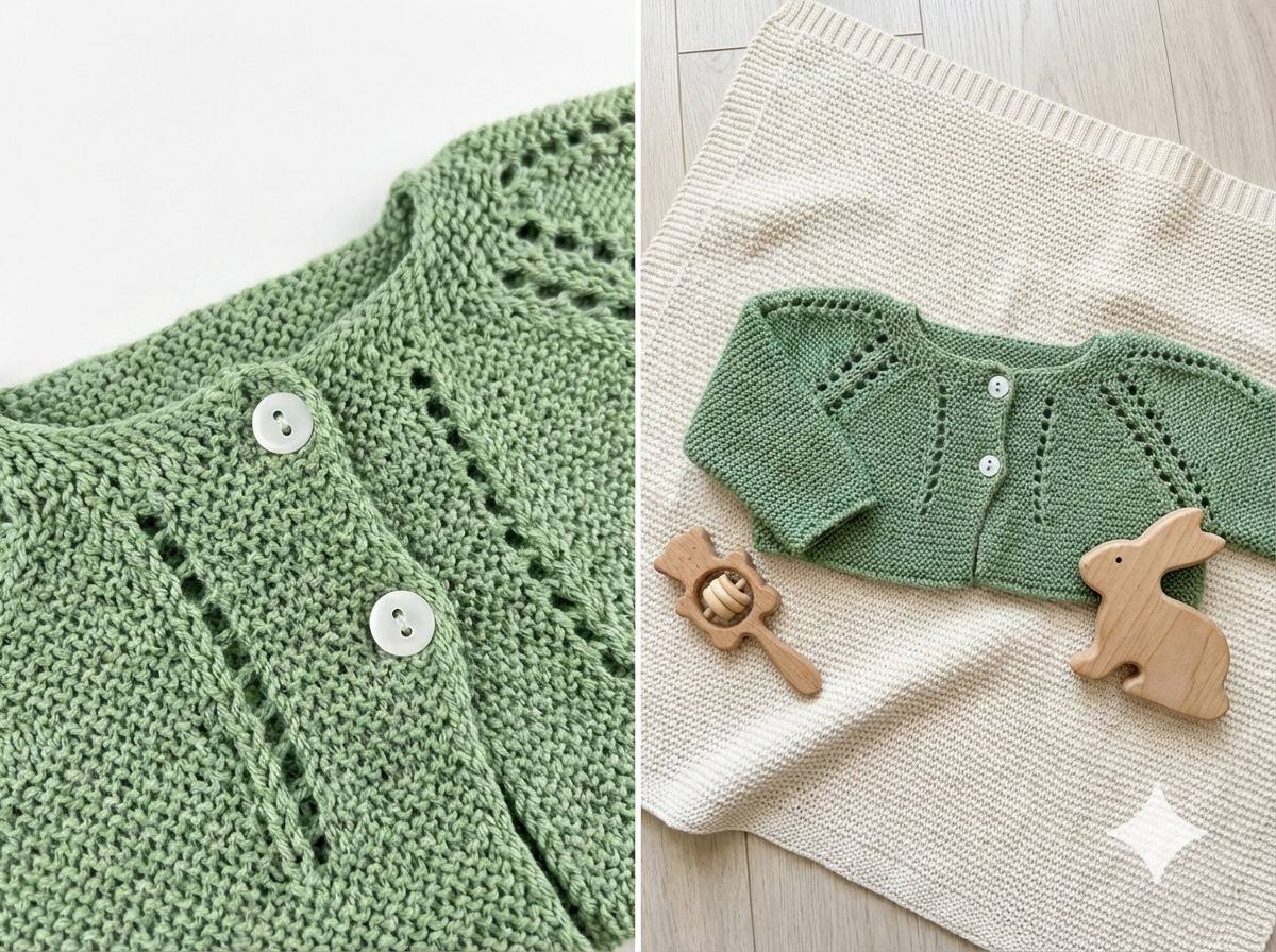 Rebeca Calados corta verde