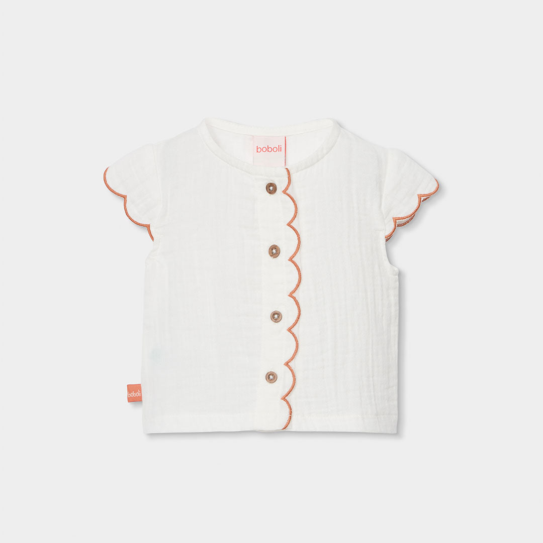 Conjunto algodón de bebé niña