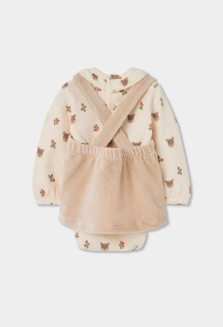 Conjunto punto de bebé niña