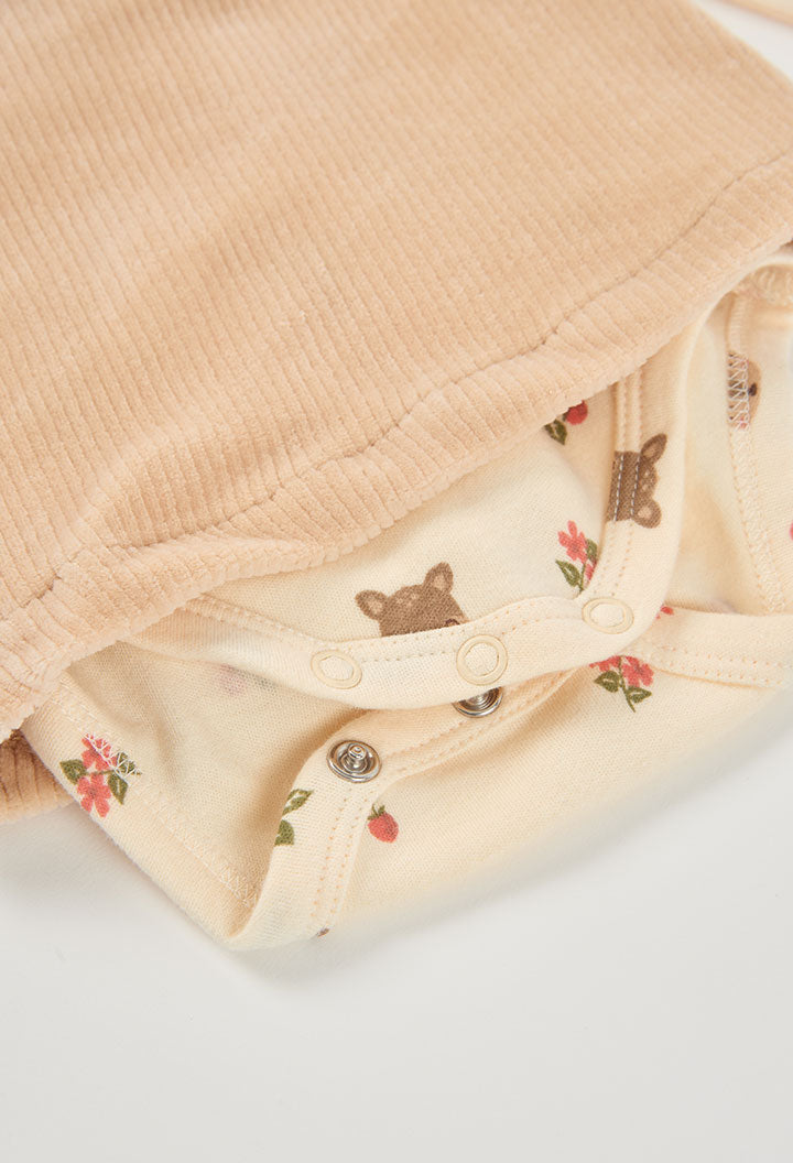 Conjunto punto de bebé niña