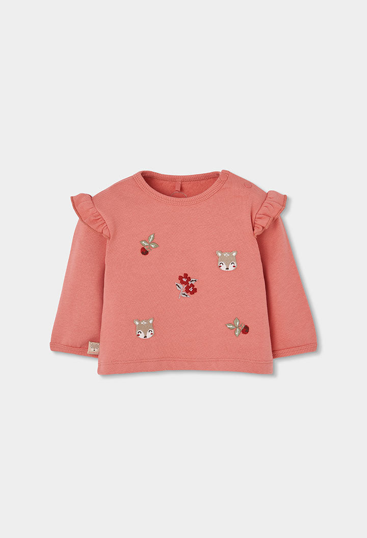 Conjunto punto de bebé niña