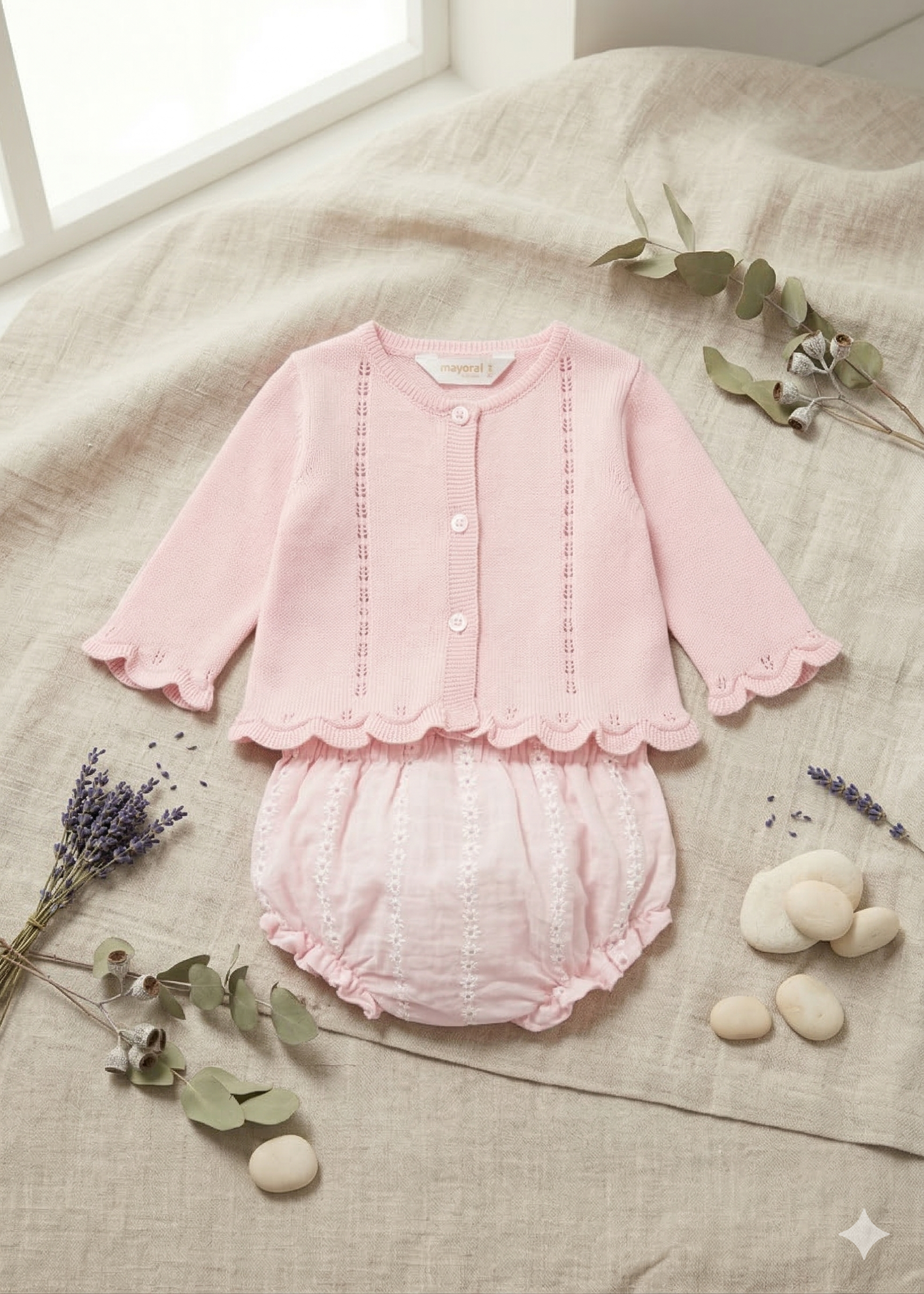 Conjunto 3 piezas tricot