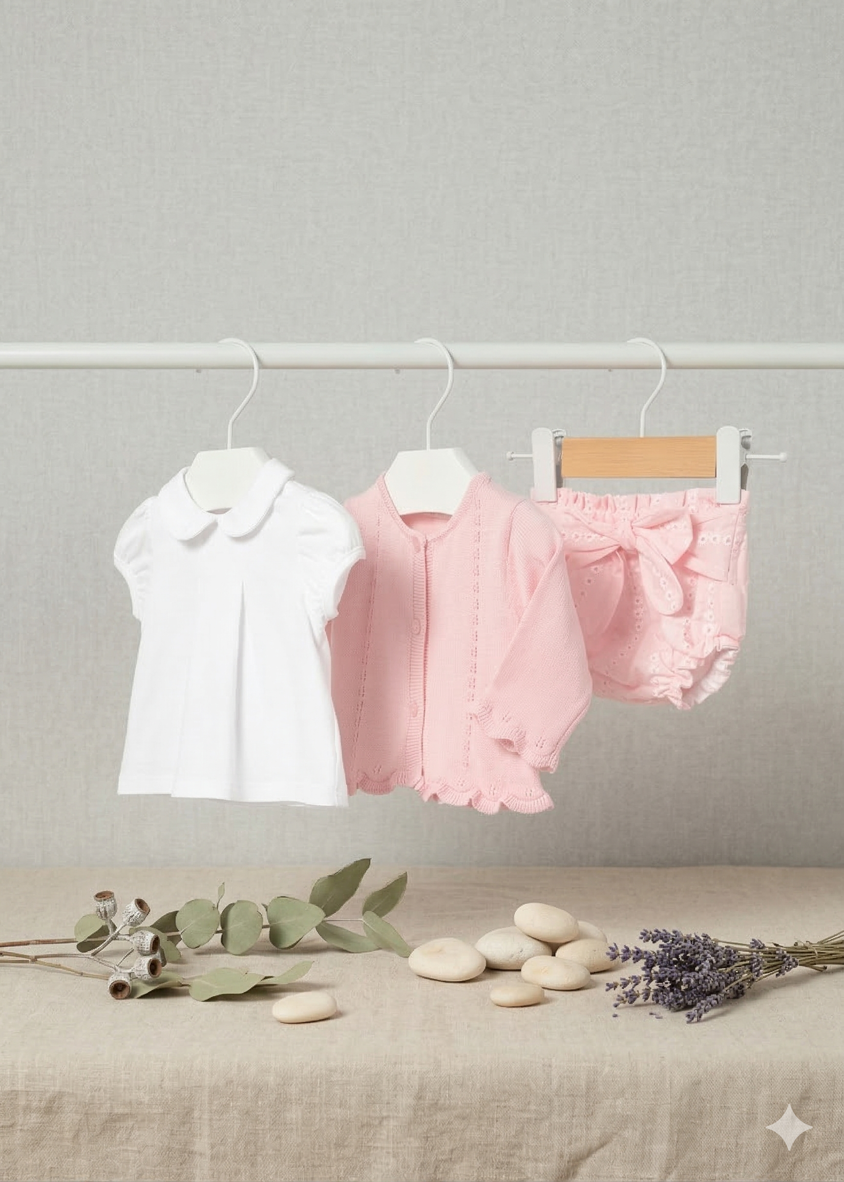 Conjunto 3 piezas tricot