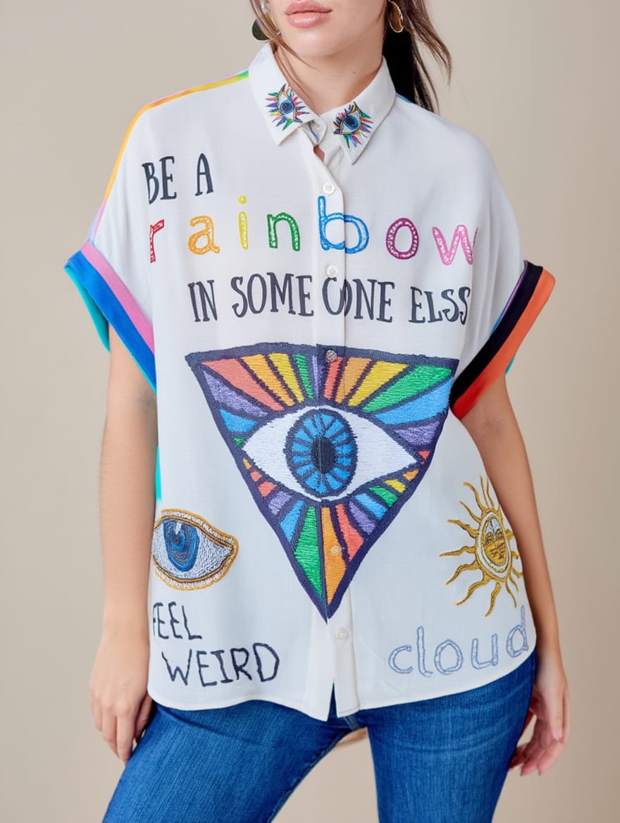 Camisa Rainbow