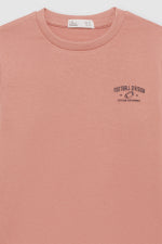 Camiseta Niño salmón