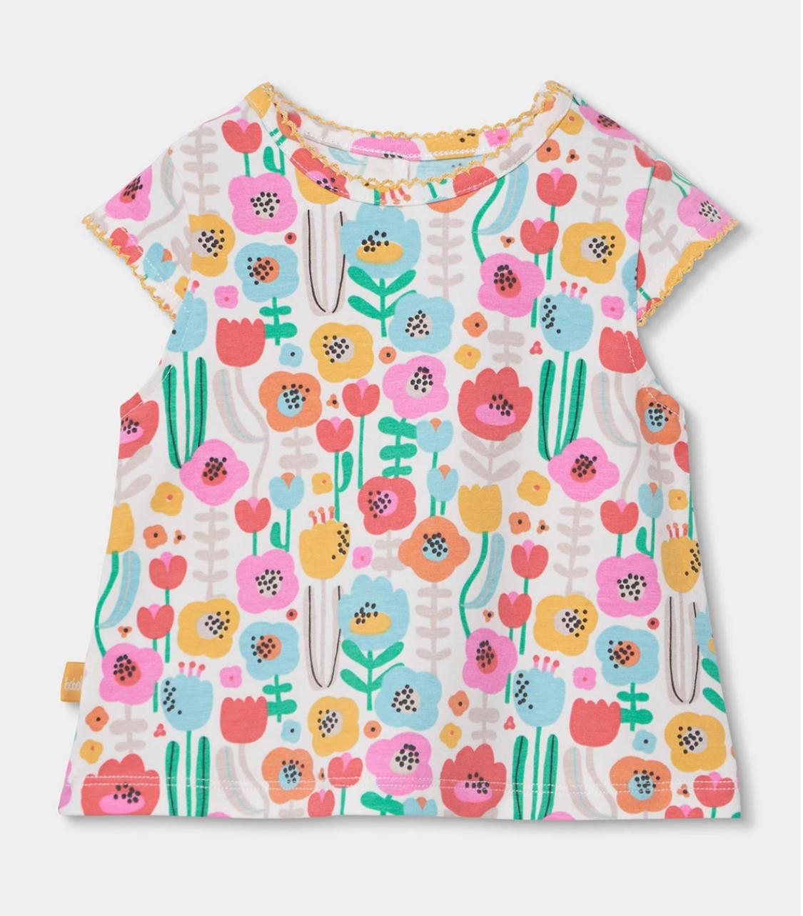 Conjunto punto de bebé niña