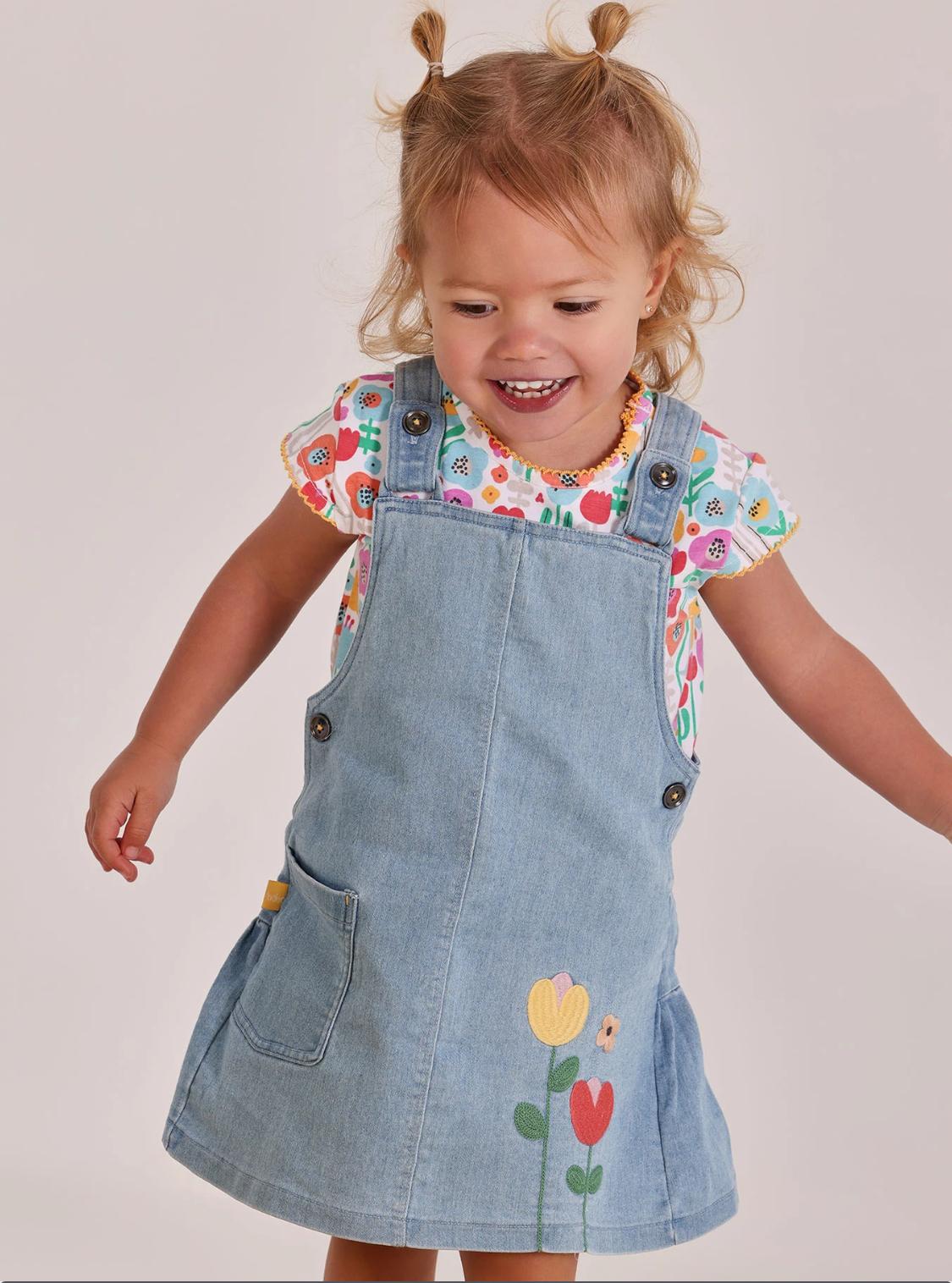 Conjunto punto de bebé niña