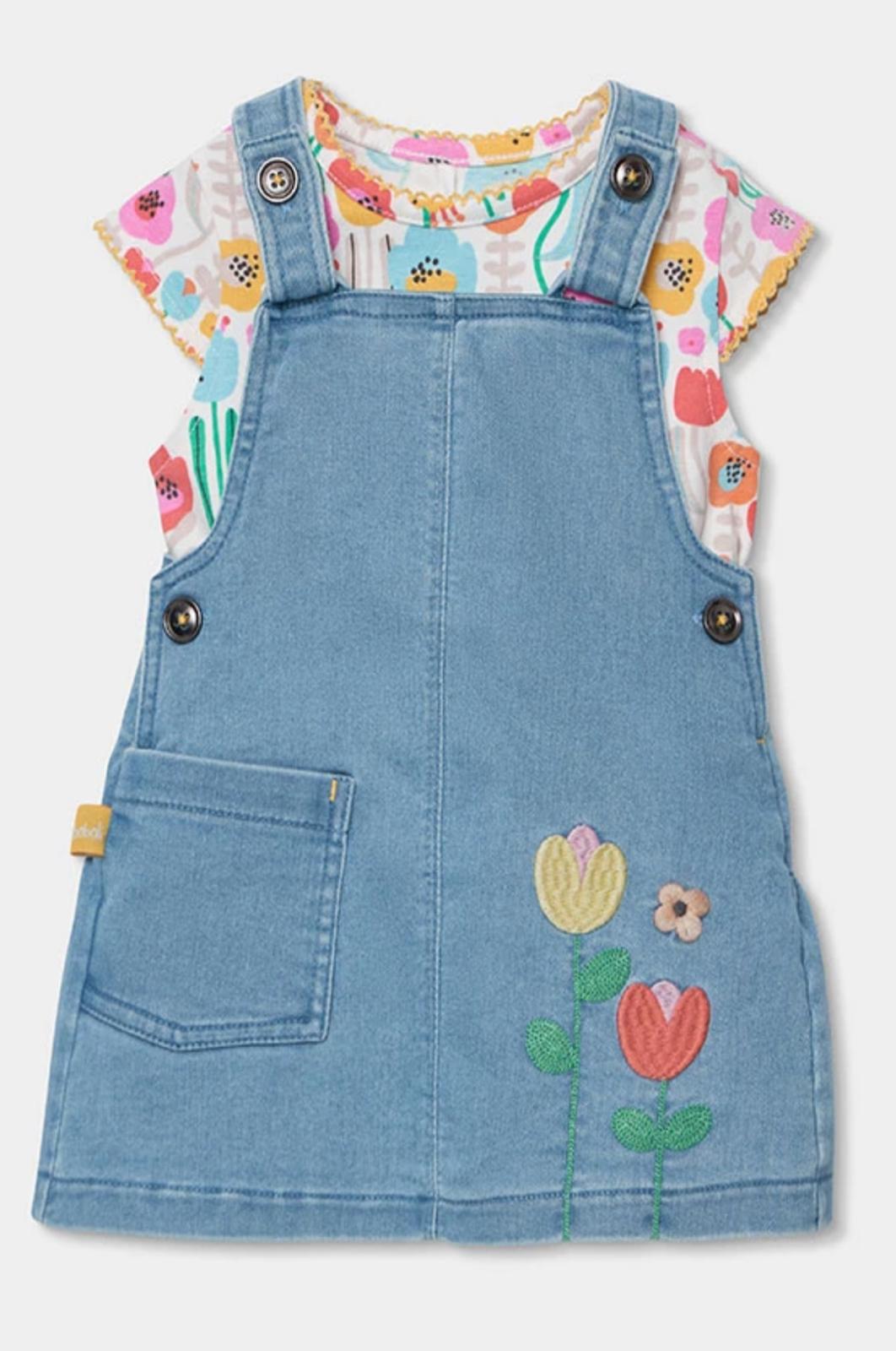 Conjunto punto de bebé niña