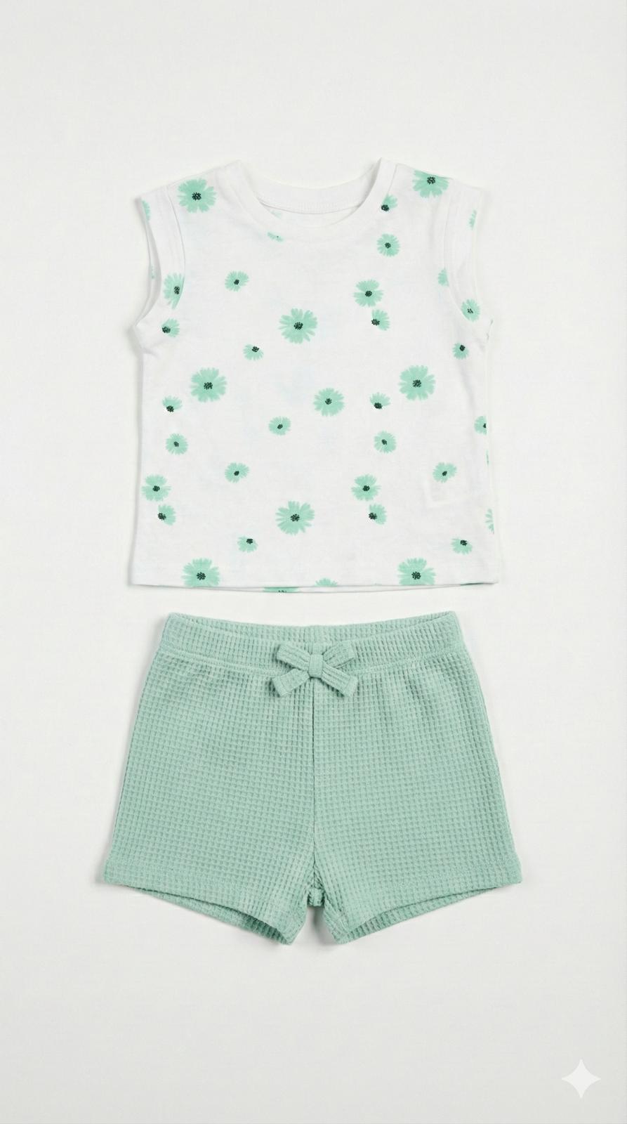 Conjunto De Camiseta y Short  Bebé