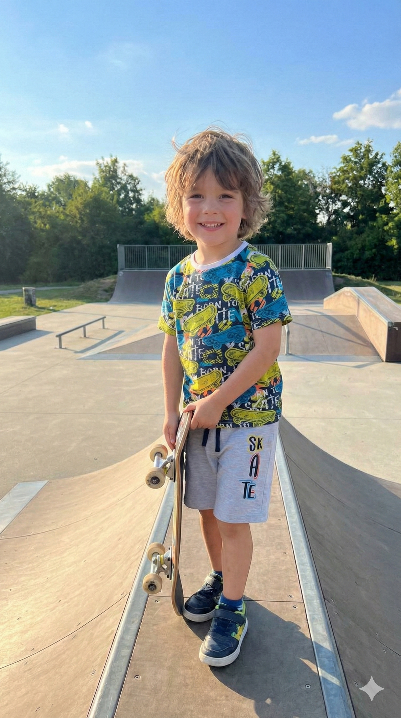 Conjunto Camiseta y Pantalón Skate
