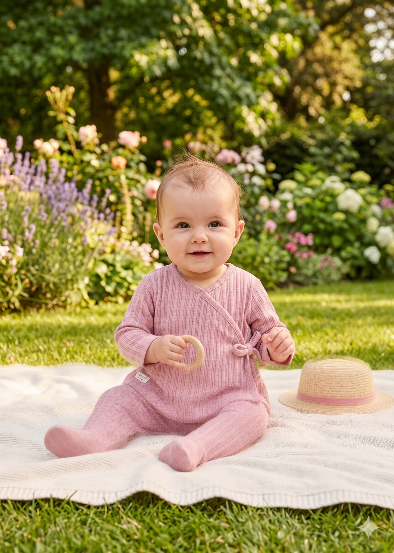 Conjunto polaina bebé