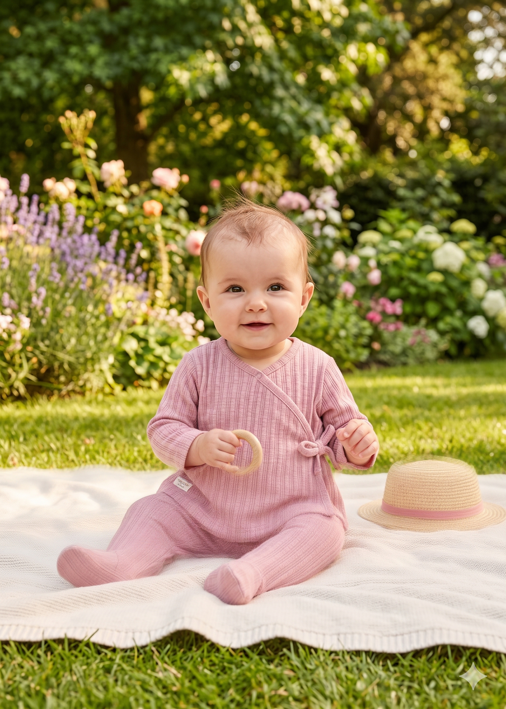 Conjunto polaina bebé
