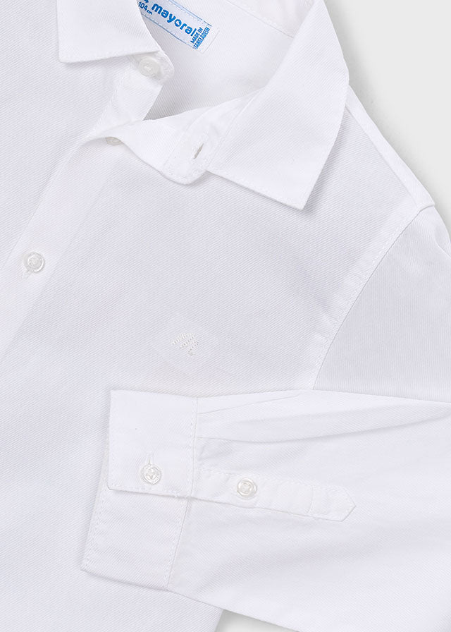 Camisa manga larga basica, niño.
