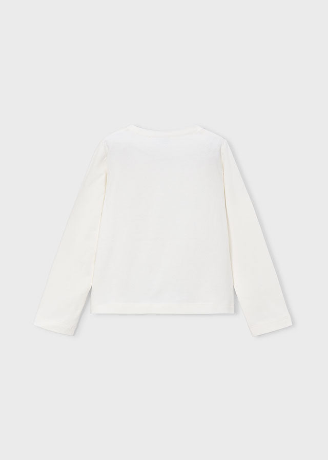 Camiseta manga larga basica niña
