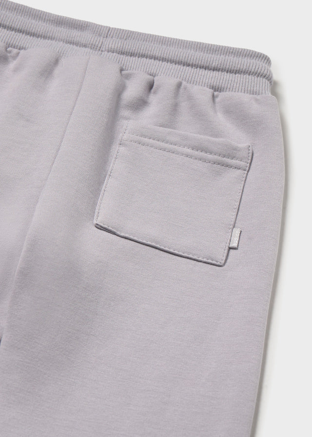 Pantalon felpa basico puños bebé niño