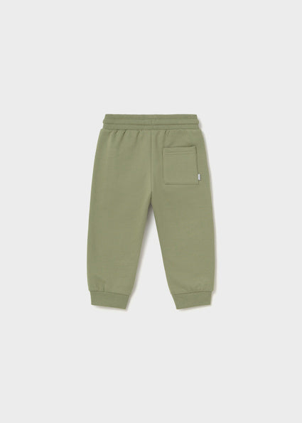 Pantalón felpa básico puños