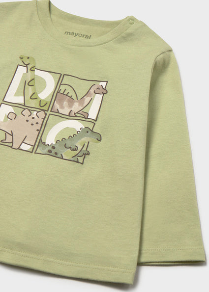Camiseta manga larga dinos
