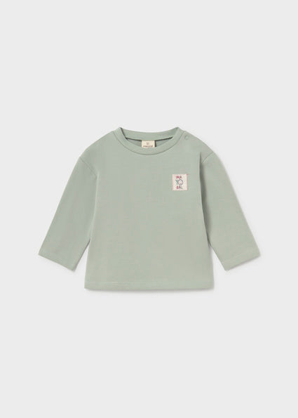 Camiseta manga larga uniesx bebé.