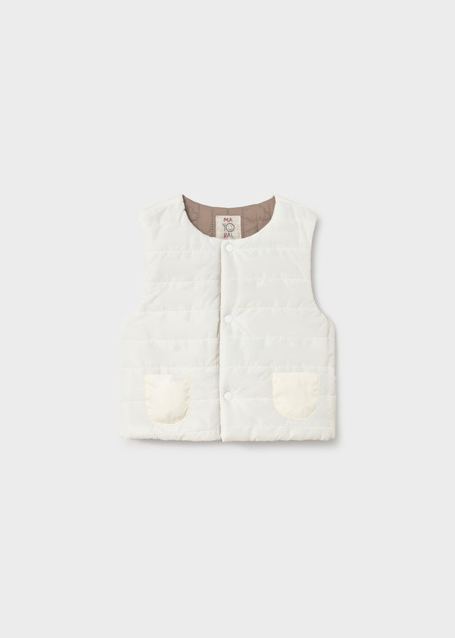 Chaleco reversible bebé niño