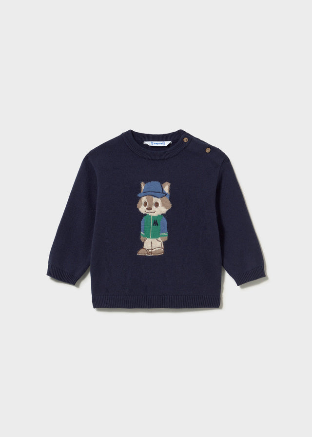 Jersey intarsia personaje