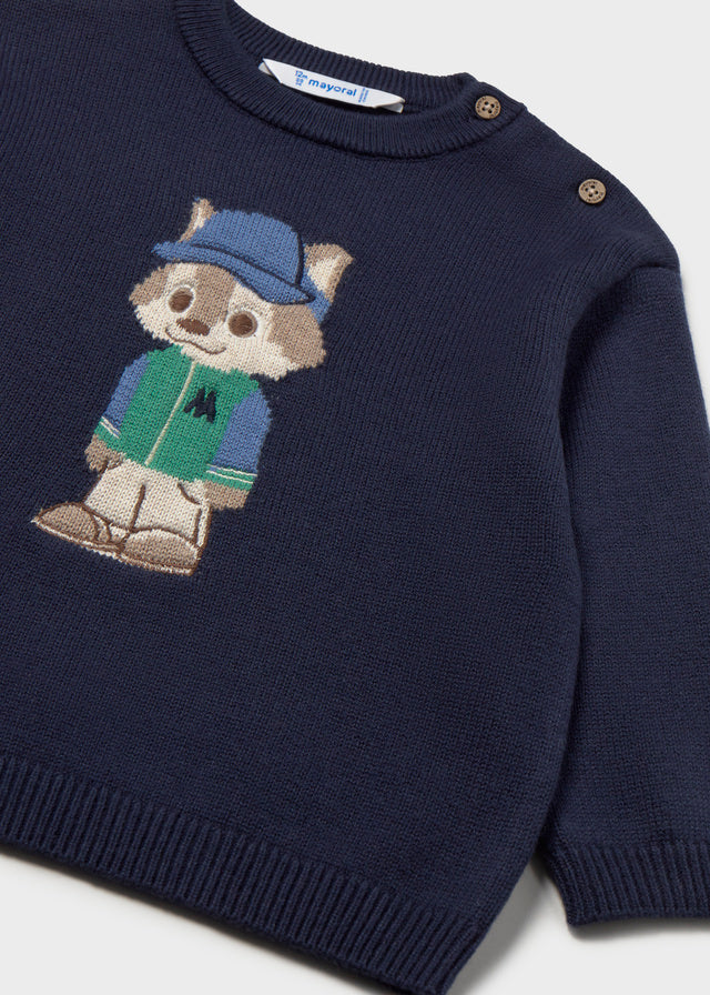 Jersey intarsia personaje