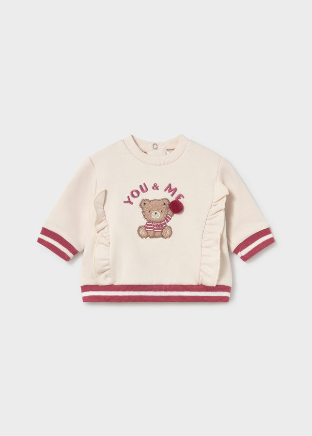 Sudadera bebé niña