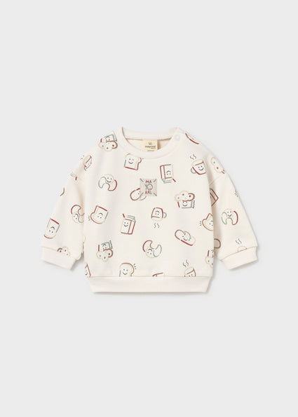 Sudadera bebé unisex.