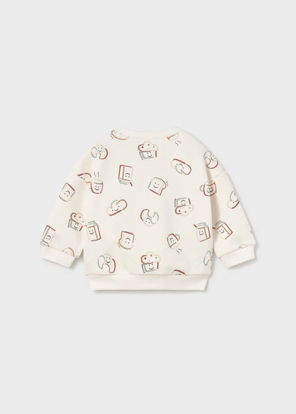 Sudadera bebé unisex.