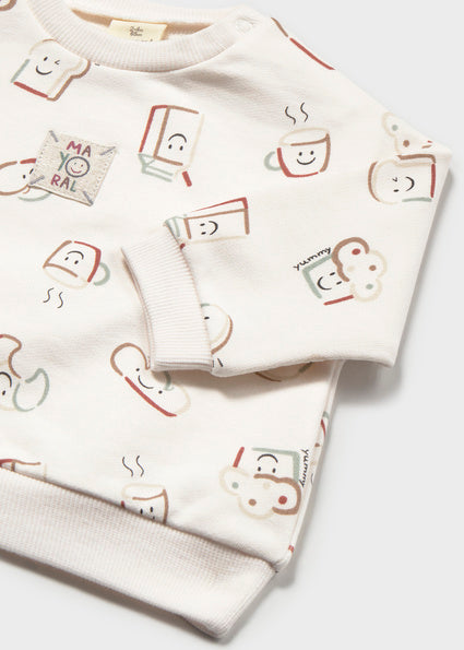 Sudadera bebé unisex.