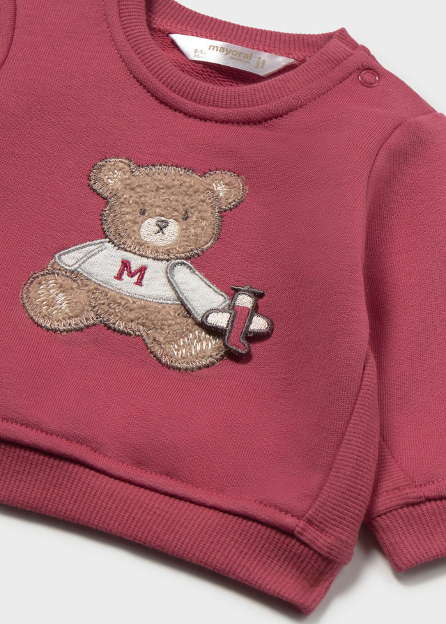 Sudadera osito bebé niño