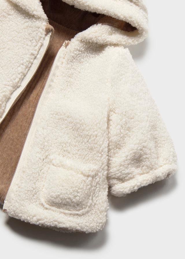 Abrigo reversible unisex bebé