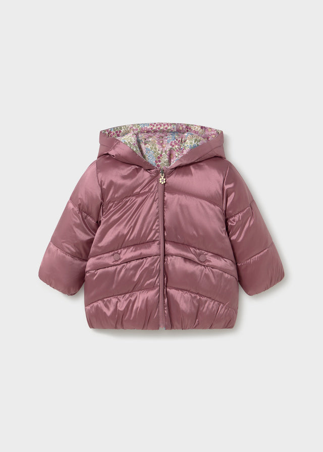 Chaqueton reversible bebé niña