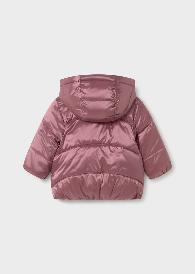 Chaqueton reversible bebé niña