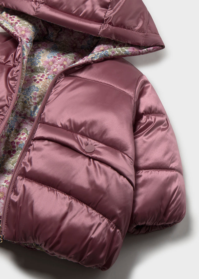 Chaqueton reversible bebé niña