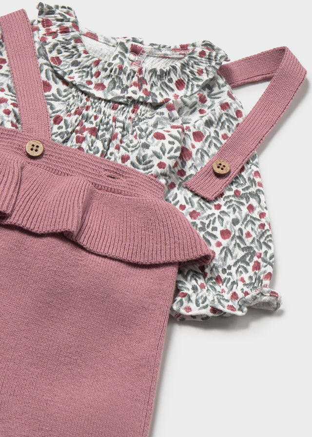 Conjunto 3 piezas tricot bebé