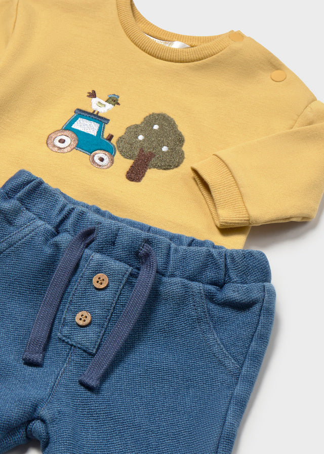 Conjunto pantalon largo bebé niño