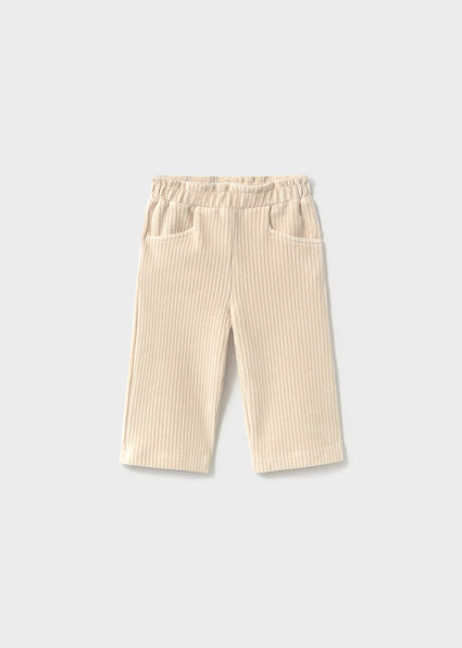 Pantalon pana bebe niña.