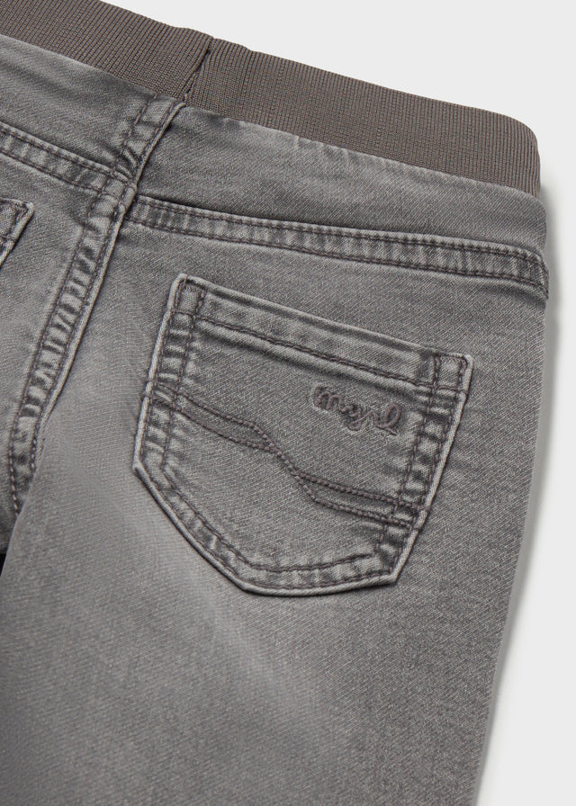 Pantalon soft denim jogger bebé niño