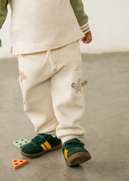 Pantalon felpa dinosaurio