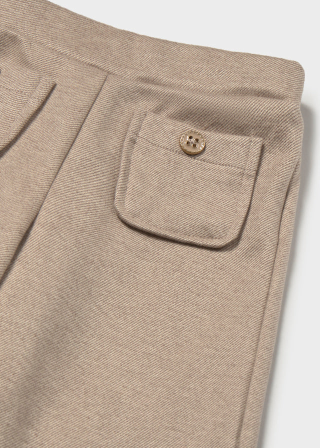 Pantalon punto sarga bebé niña