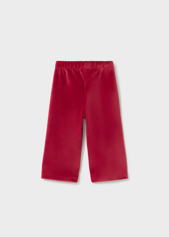 Conjunto pantalon chaleco tricot bebé niña