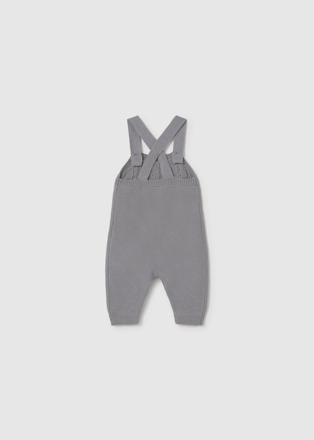 Conjunto peto tricot bebé niño