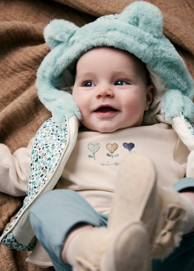 Chandal con chaleco bebé niña