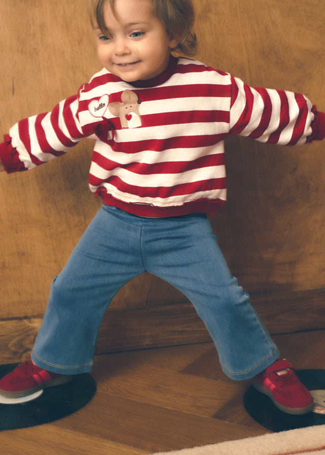 Conjunto leggings pullover bebé niña