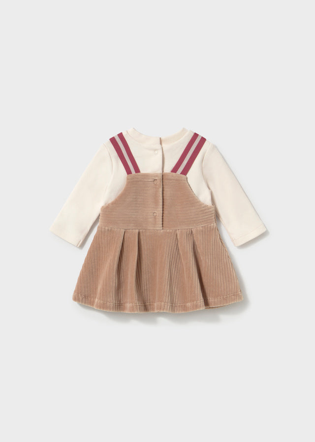 Pelele falda bebé niña