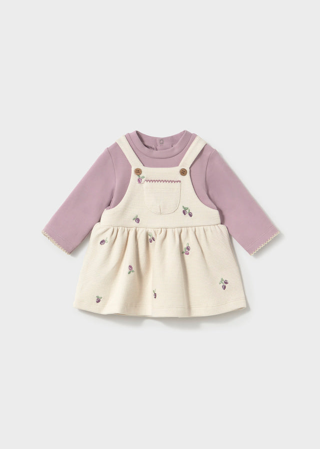 Pelele falda bebé niña