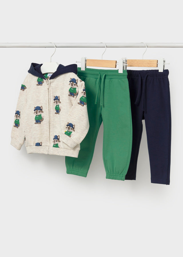 Chandal estampado 3 piezas