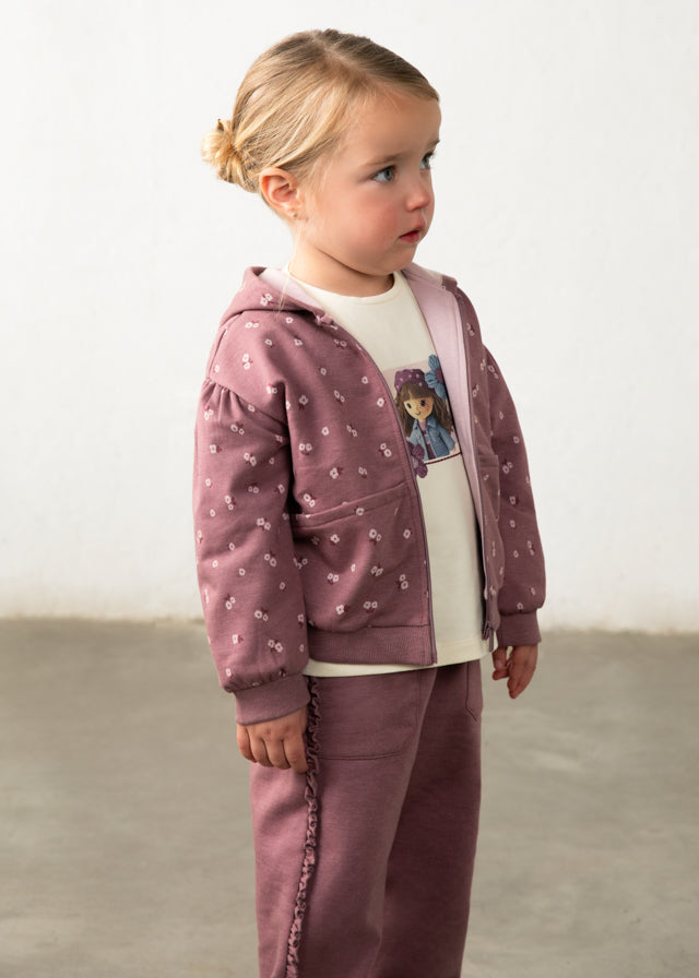 Conjunto chandal 3 piezas bebé niña